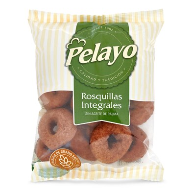 Rosquillas integrales Pelayo bolsa 250 g-0 Rosquillas integrales Pelayo bolsa 250 g-0