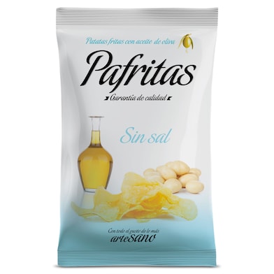 Patatas fritas sin sal Pafritas bolsa 140 g-0