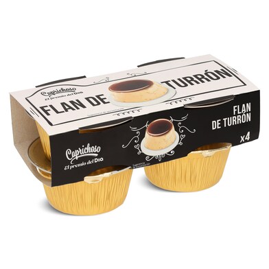Flan de turrón Caprichoso Dia pack 4 x 100 g-0
