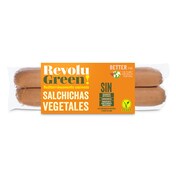 Salchichas veganas Revolu green bolsa 170 g