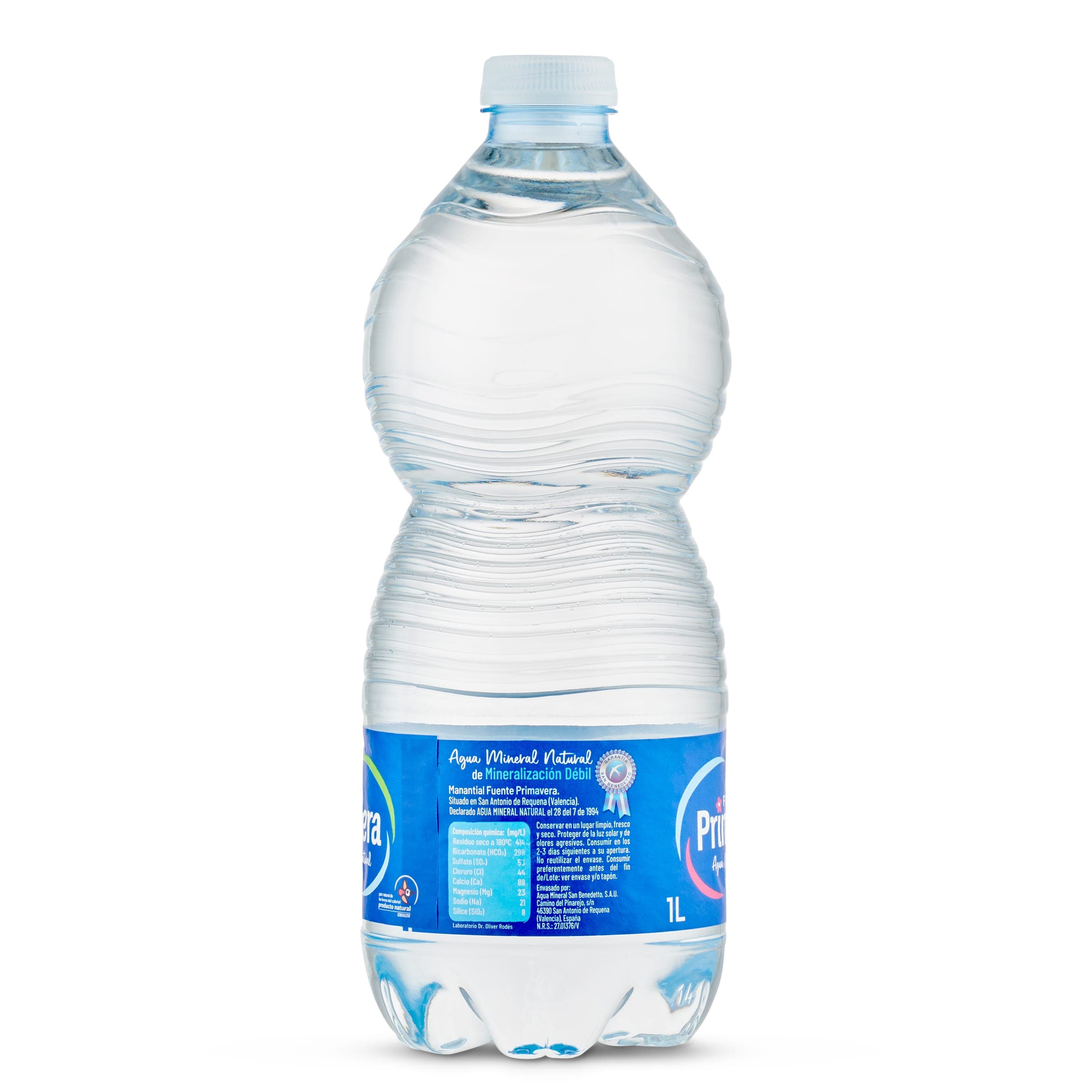 Agua mineral Fuente Primavera 1 L