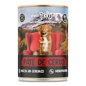 Alimento para perros paté de cerdo Deliperro de Dia lata 400 g