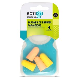 tapones para oidos 4 unidades
