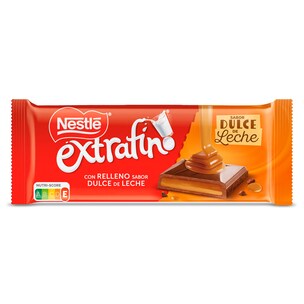 chocolate con leche con relleno sabor dulce de leche extrafino 83 g