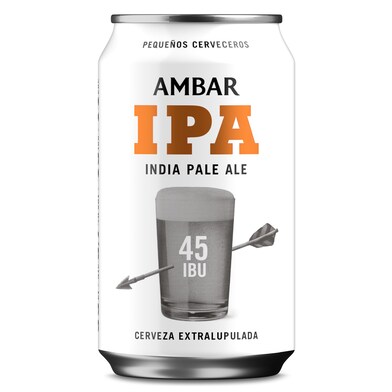 Cerveza ipa Ambar lata 33 cl-0