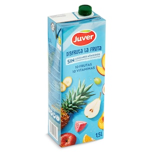 bebida de zumo multifrutas sin azucares anadidos disfruta 15 l