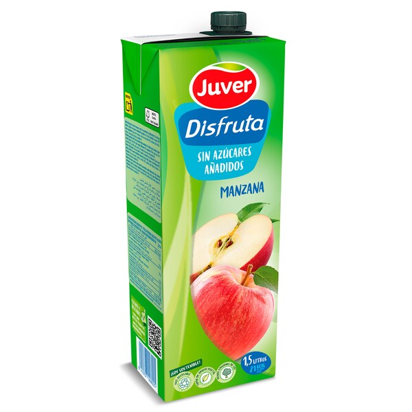 Néctar Light Manzana Juver Disfruta Brik 1.5 L