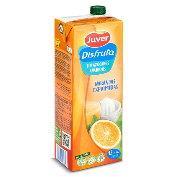 Néctar Light De Naranja Juver Disfruta Brik 1.5 L
