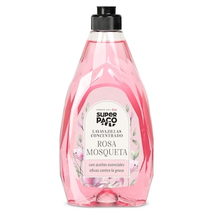 Lavavajillas a mano concentrado rosa mosqueta Dia Super Paco 500 ml