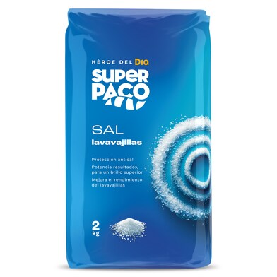 Sal para lavavajillas Super Paco de Dia bolsa 2 Kg-0 Sal para lavavajillas Super Paco de Dia bolsa 2 Kg-0
