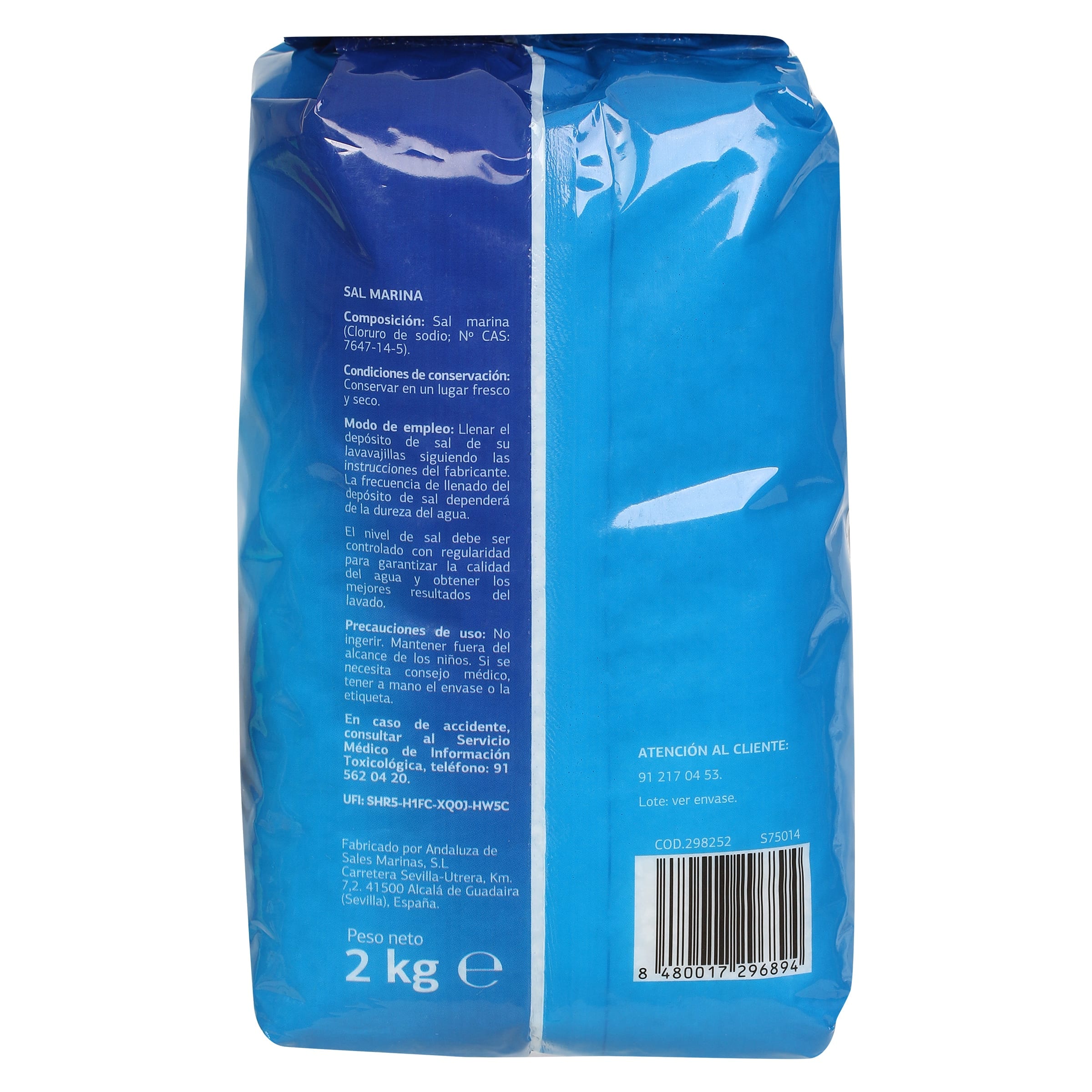 Sal para lavavajillas Dia Super Paco 2 Kg