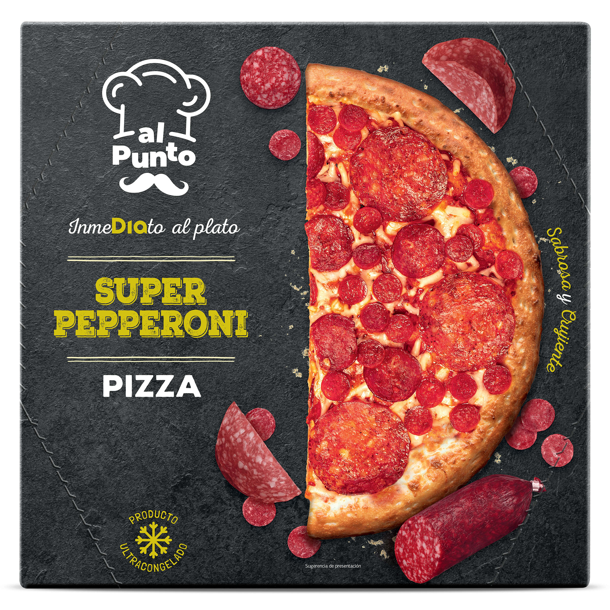 Pizza super pepperoni Dia Al Punto 417 g