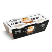 Carrot cake Caprichoso pack 2 x 90 g