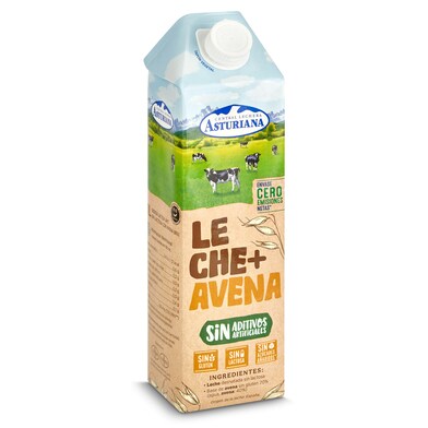 Leche con avena Central Lechera Asturiana brik 1 l-0 Leche con avena Central Lechera Asturiana brik 1 l-0