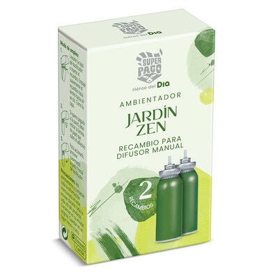 Ambientador jardín zen recambio Super Paco de Dia caja 2 unidades-0 Ambientador jardín zen recambio Super Paco de Dia caja 2 unidades-0