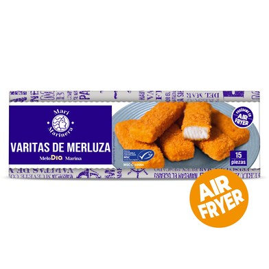 Varitas de merluza MSC Mari Marinera de Dia caja 450 g-0