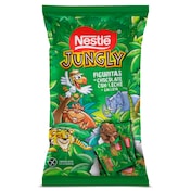 Figuritas de chocolate con leche y galleta Nestlé Jungly bolsa 124 g