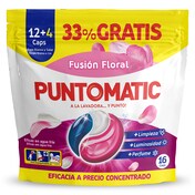 Detergente máquina fusión floral Puntomatic bolsa 12 lavados