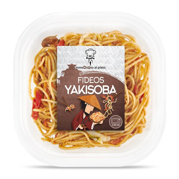 Fideos Yakisoba Al Punto Bandeja 250 Gr.