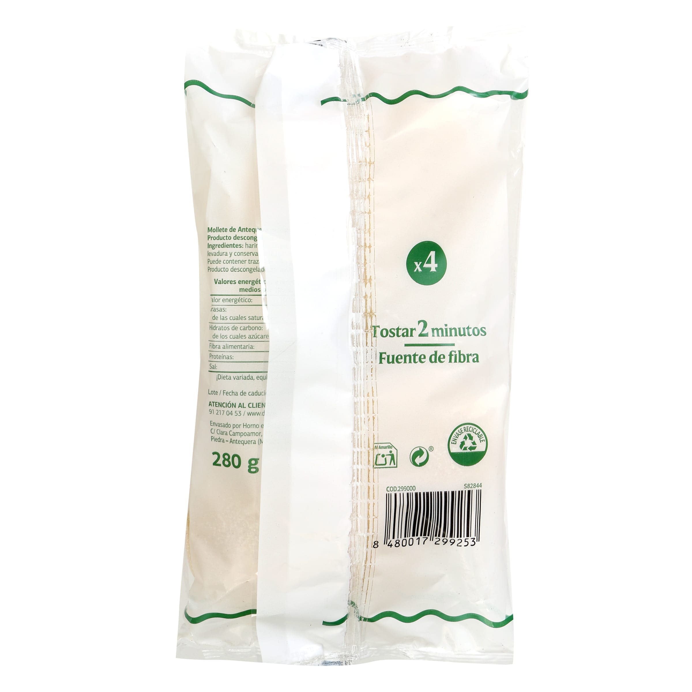 Mollete de Antequera El Molino de Dia 280 g