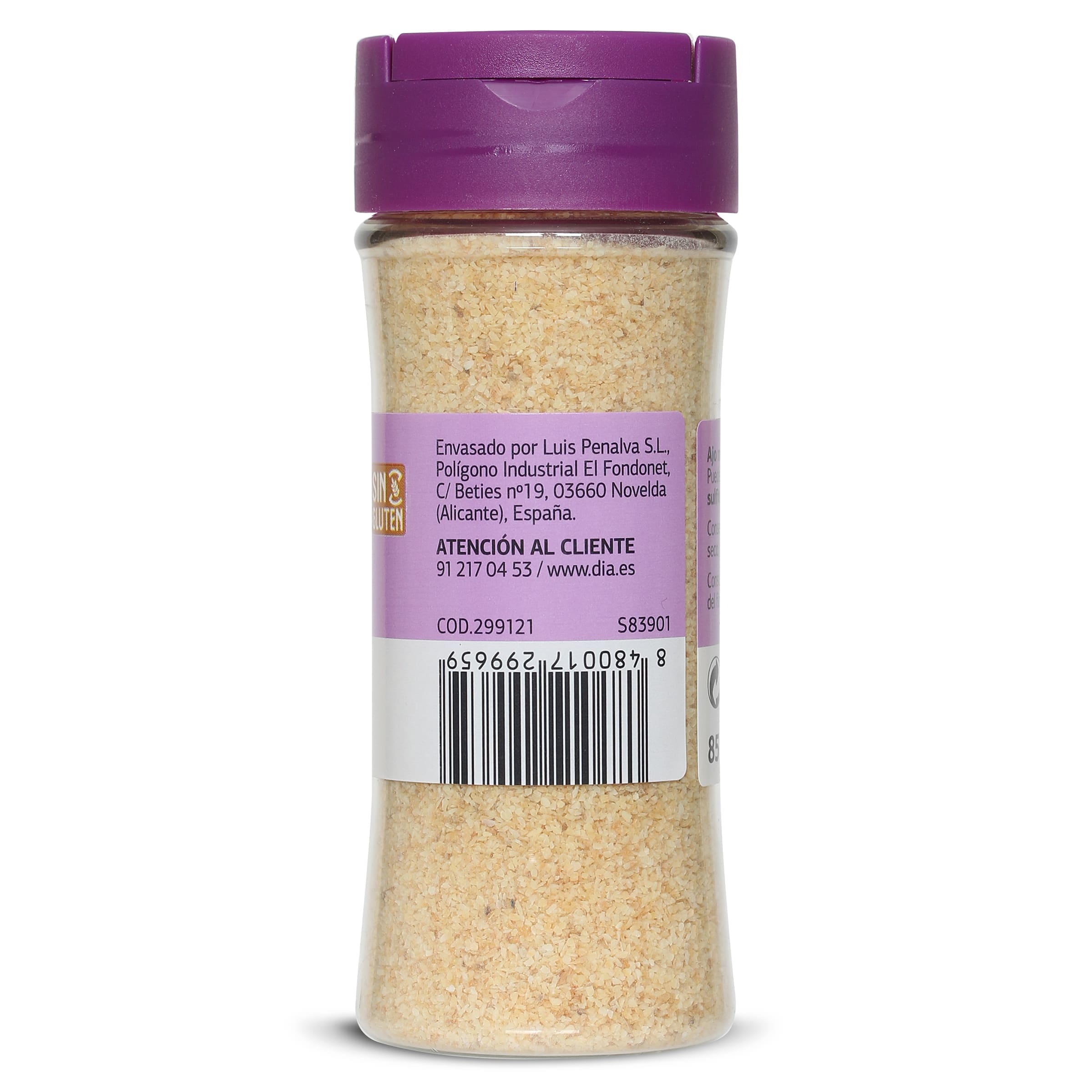 Ajo en polvo Dia Vegecampo 85 g