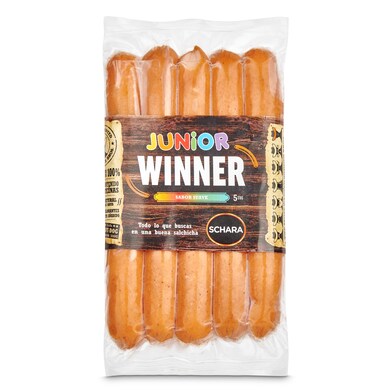 Salchichas winner junior Schara bolsa 250 g-0 Salchichas winner junior Schara bolsa 250 g-0
