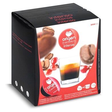 Café en cápsulas intenso Origen&sensations caja 16 unidades-0 Café en cápsulas intenso Origen&sensations caja 16 unidades-0