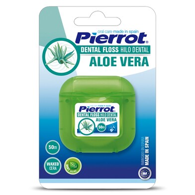 Hilo dental aloe vera 50 m Pierrot blister 1 unidad-0 Hilo dental aloe vera 50 m Pierrot blister 1 unidad-0