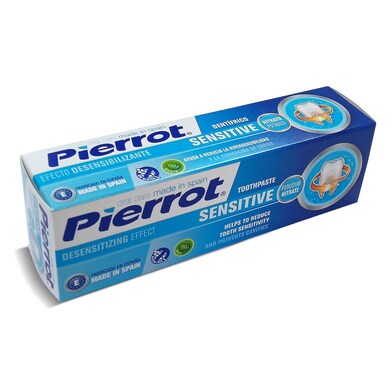 Pasta dentífrica sensitive Pierrot tubo 75 ml-0