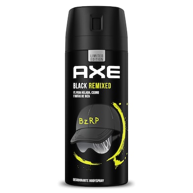 Desodorante BzRP black remixed Axe spray 150 ml-0
