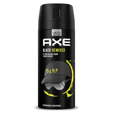 Desodorante BzRP black remixed Axe spray 150 ml-0