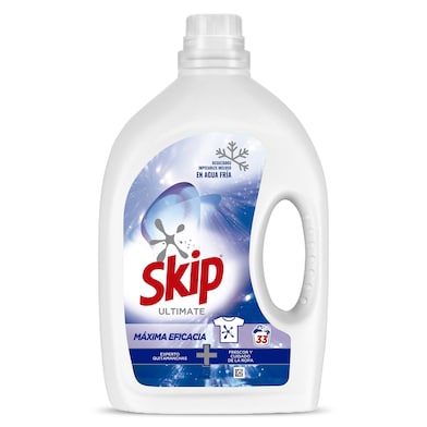 Detergente máquina líquido máxima eficacia Skip botella 33 lavados-0