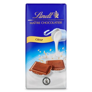 Chocolate con leche crispy Lindt 100 g-0 Chocolate con leche crispy Lindt 100 g-0