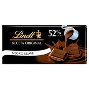 Chocolate negro 52% cacao Lindt 100 g