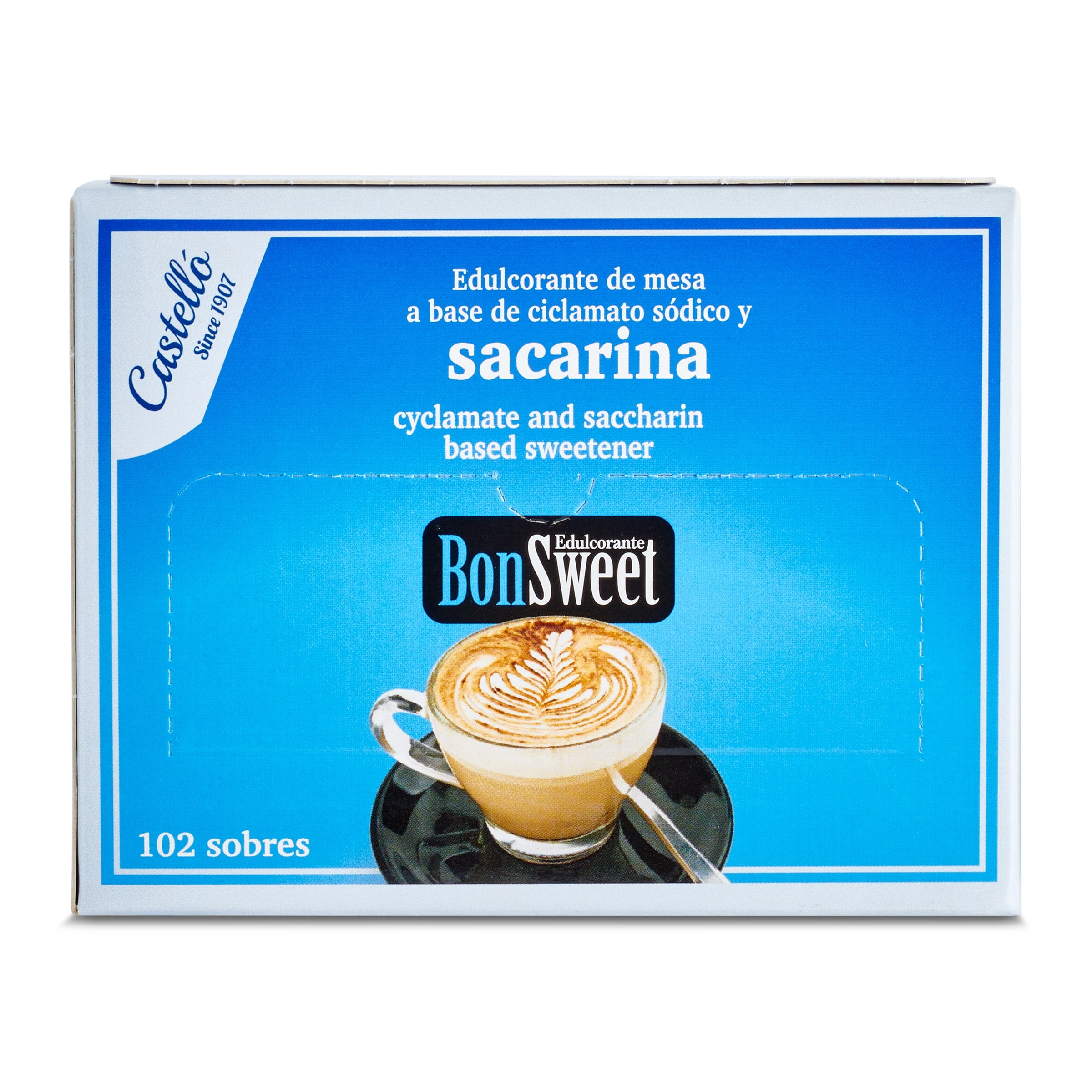 Edulcorante en sobres Bonsweet 102 unidades