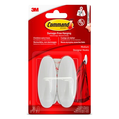 Colgador mediano Command blister 2 unidades-0 Colgador mediano Command blister 2 unidades-0
