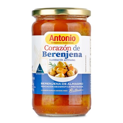 Corazones de berenjena Antonio frasco 300 g-0 Corazones de berenjena Antonio frasco 300 g-0