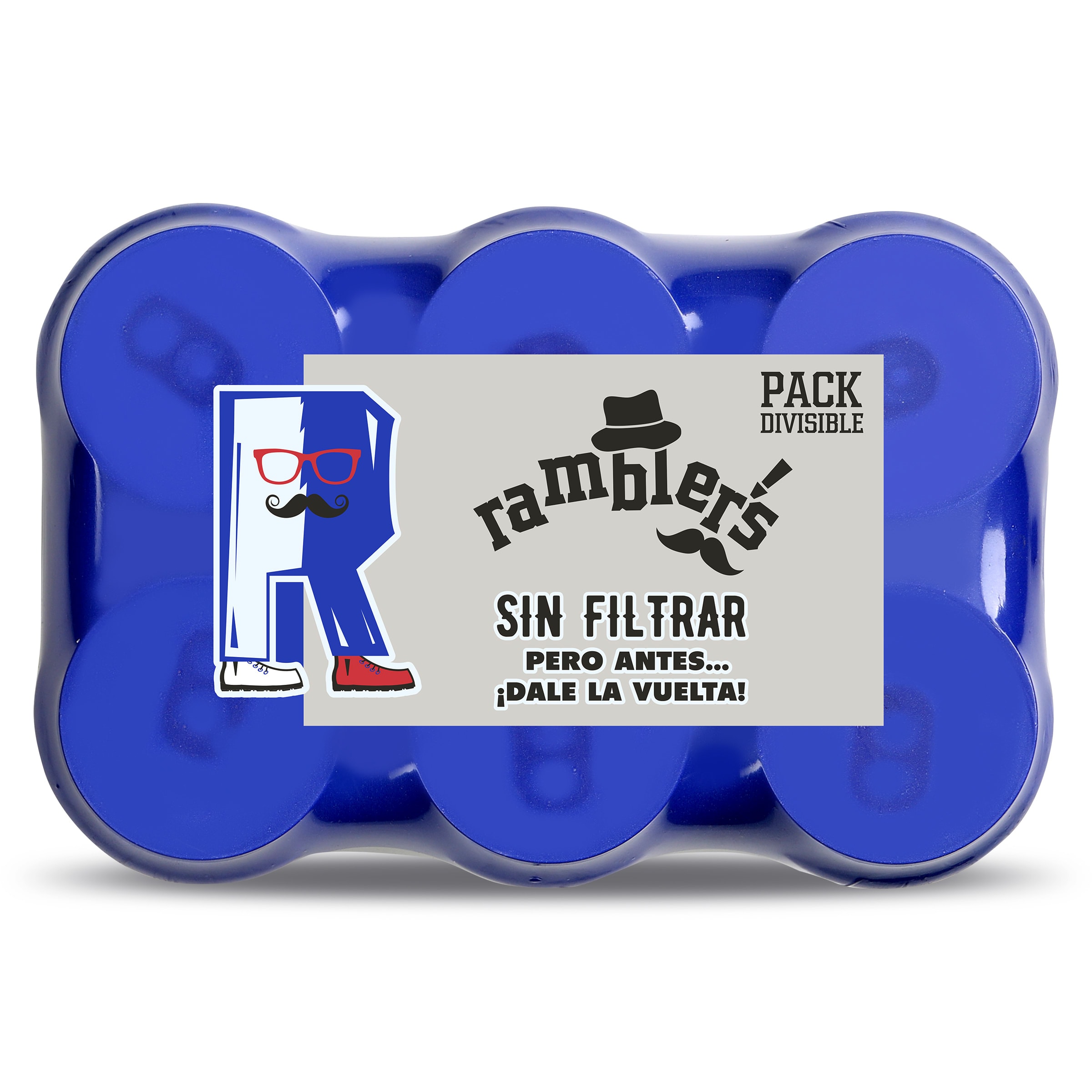 Cerveza sin filtrar Dia Ramblers pack 6 x 33 cl