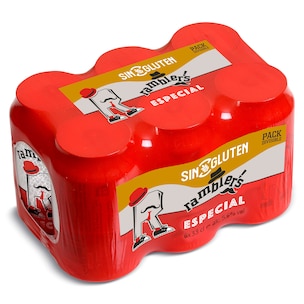 Cerveza sin gluten Dia Ramblers pack 6 x 33 cl