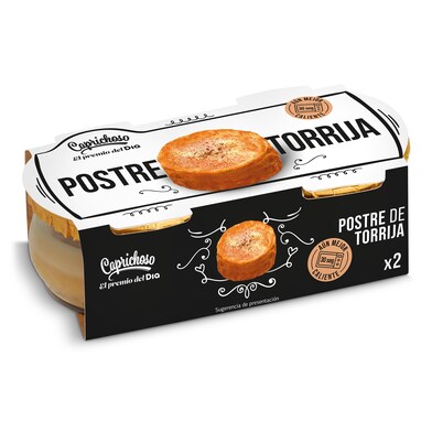 Postre de torrija Caprichoso Dia pack 2 x 85 g-0 Postre de torrija Caprichoso Dia pack 2 x 85 g-0