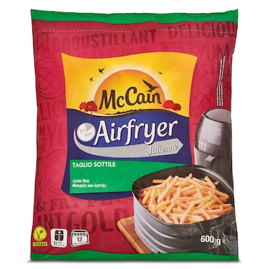 Patatas fritas corte fino Julienne McCain Airfryer bolsa 600 g-0