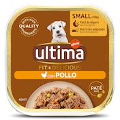Alimento para perros adultos con pollo Ultima tarrina 150 g