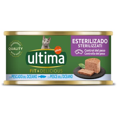 Alimento para gatos con pescado Ultima lata 85 g-0 Alimento para gatos con pescado Ultima lata 85 g-0