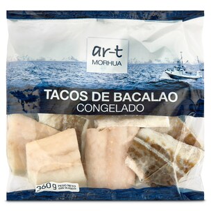 tacos de bacalao artmorhua 360 g