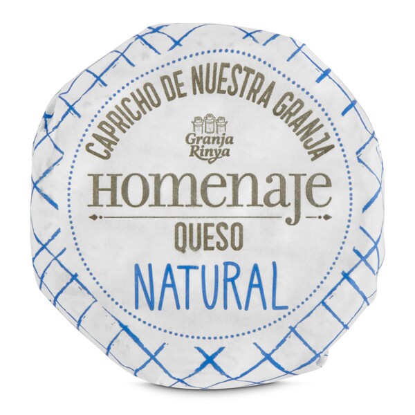 Queso de pasta blanda Granja rinya sobre 150 g