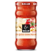 Salsa de tomate con queso grana padano Gallo frasco 350 g