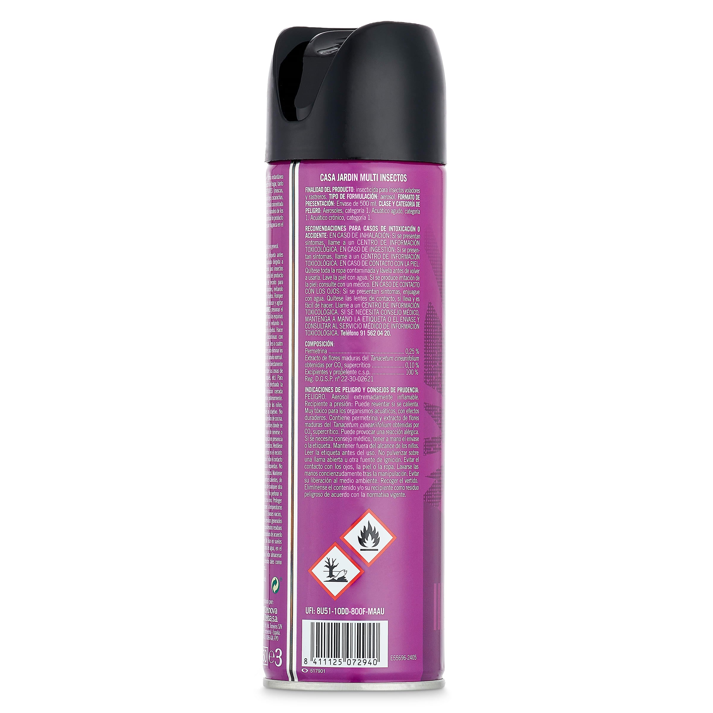 Insecticida multi insectos Casa Jardín 400 ml