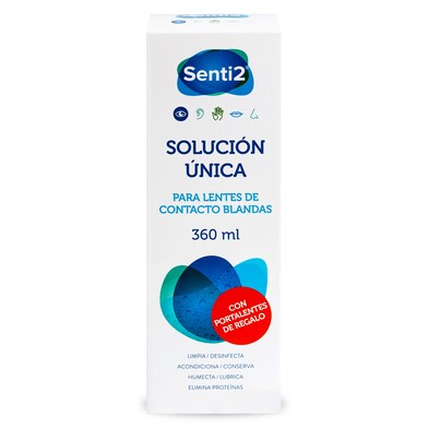 Solución única para lentes Senti2 bote 360 ml-0 Solución única para lentes Senti2 bote 360 ml-0