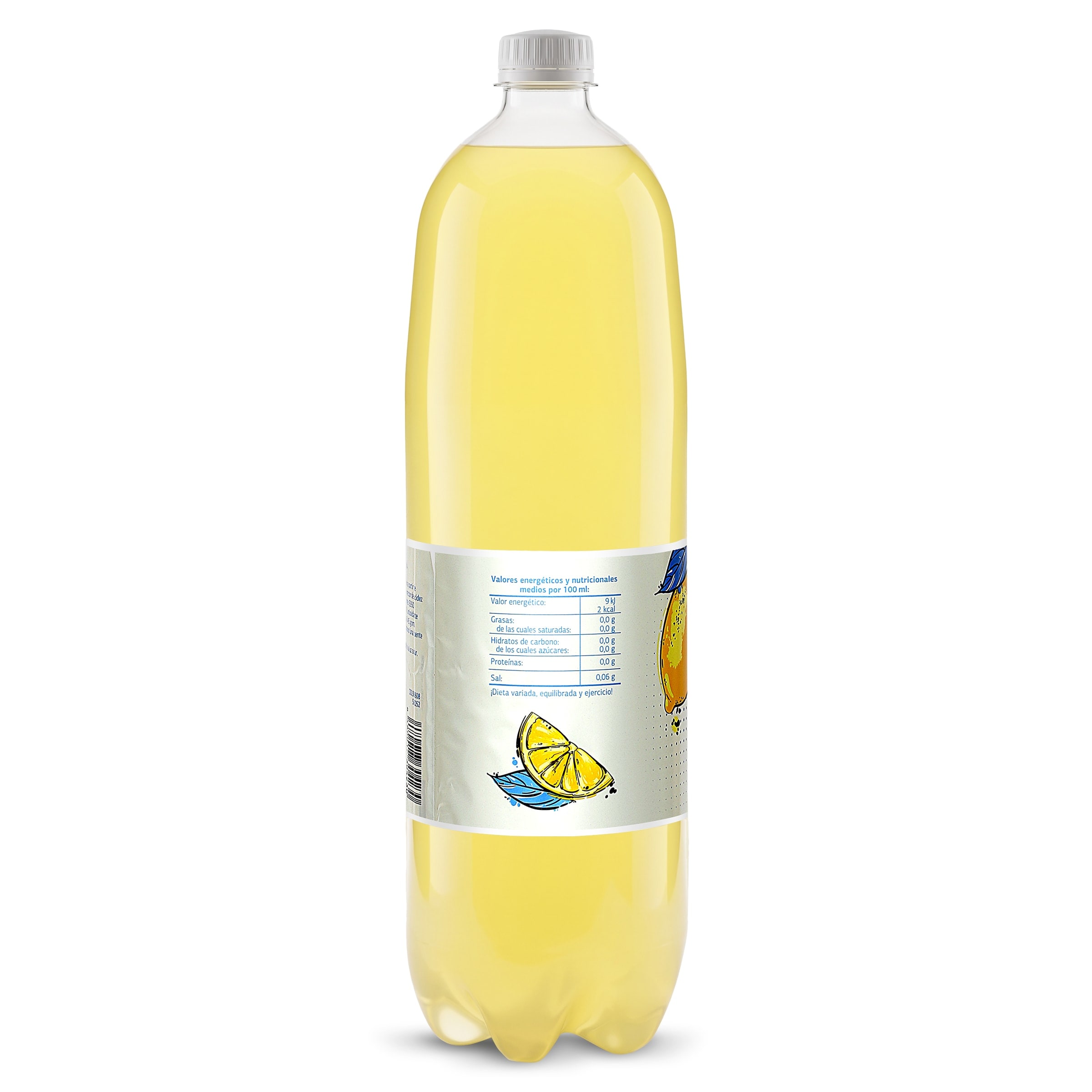 Refresco de limón con gas zero Dia Upss 1.5 L