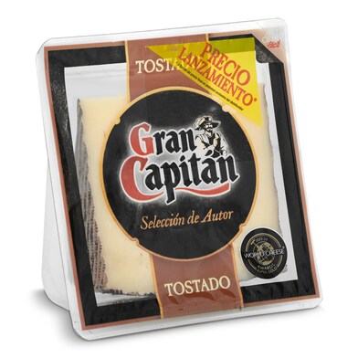 Queso curado tostado mezcla Gran capitan 200 g-0 Queso curado tostado mezcla Gran capitan 200 g-0